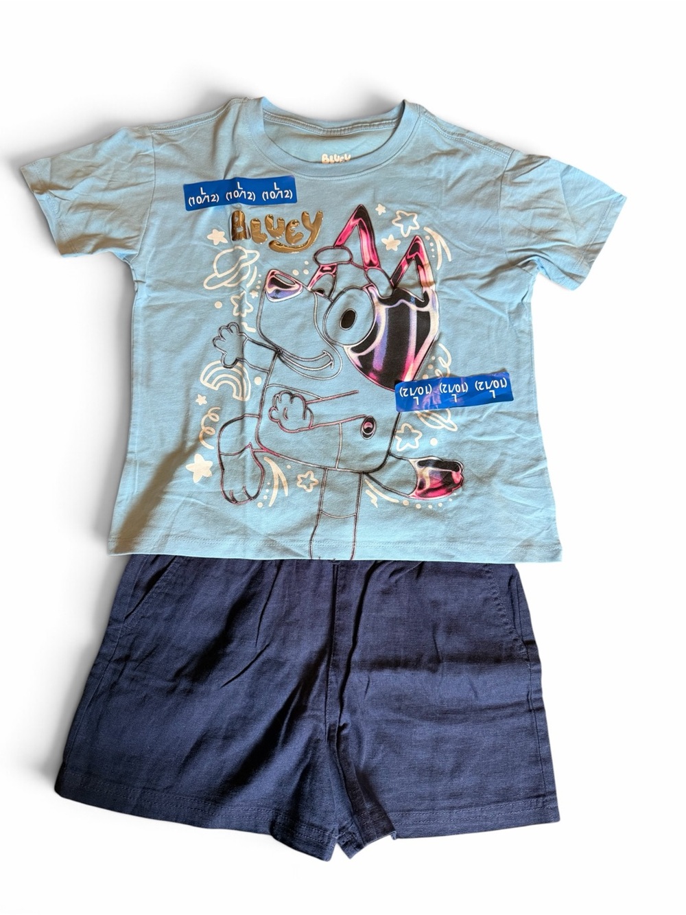 Girls Size 10/12 Bluey 2 Piece Set - NWT